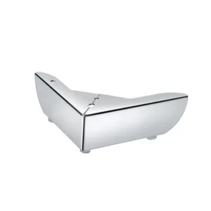 UM-FL019# Furniture Parts L shaped chrome cheap sofa leg