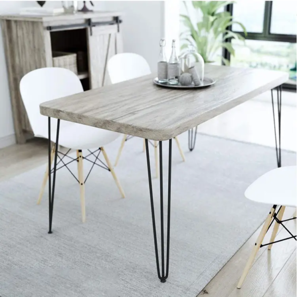 6022 - Mid Century Hairpin Coffee Table Legs with 3 Solid Rods 15 20 30cm Height Hairpin Leg - Image 9