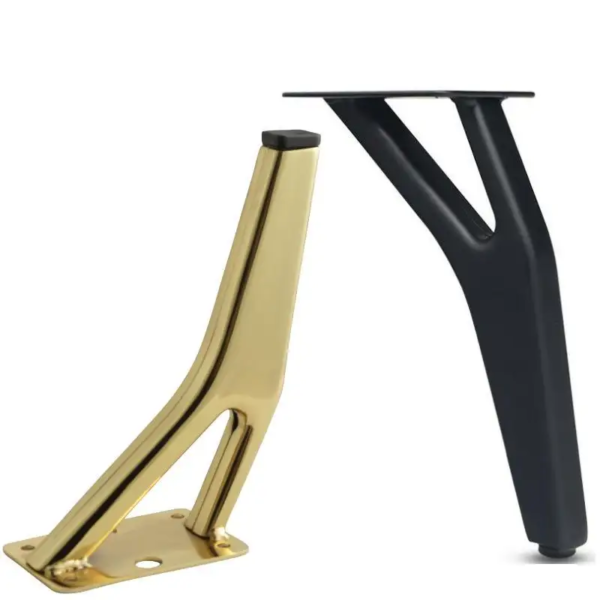 6026 - Modern Brass Metal Tapered Cabinet Table Furniture Sofa Leg Feet - Image 4