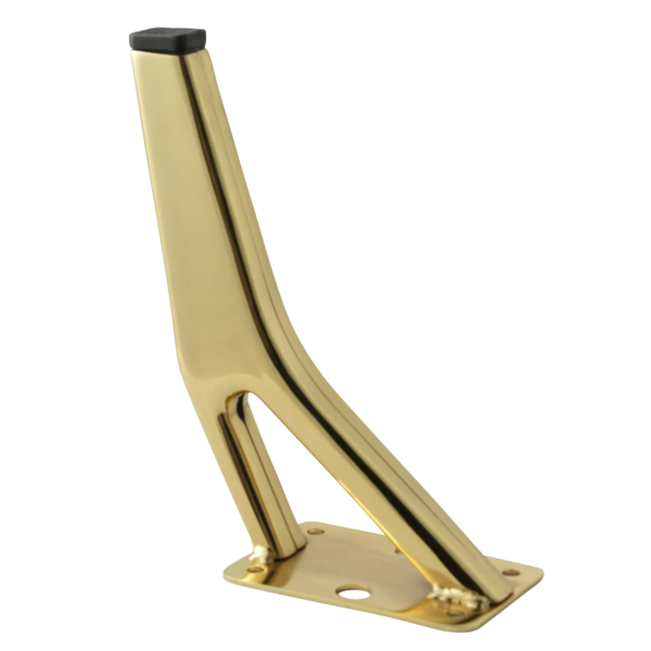 6026 - Modern Brass Metal Tapered Cabinet Table Furniture Sofa Leg Feet - Image 2