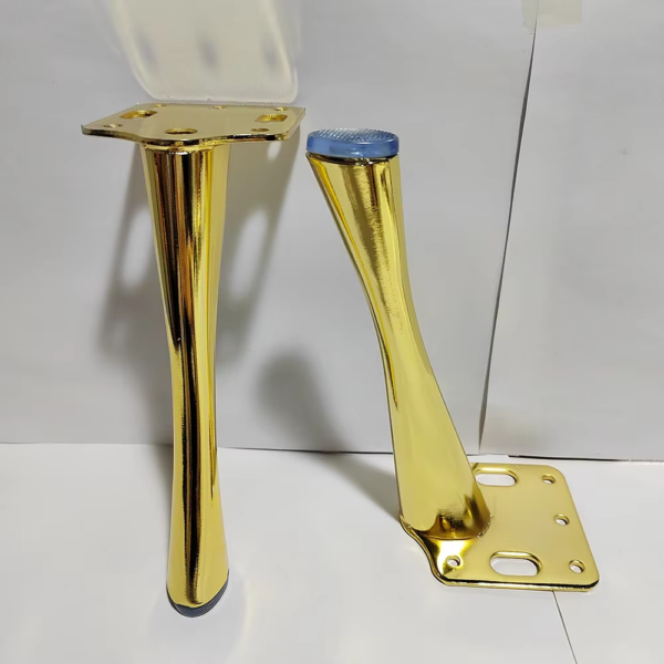 6028 - 170mm gold chrome furniture legs metal feet for couch sofa - Image 6