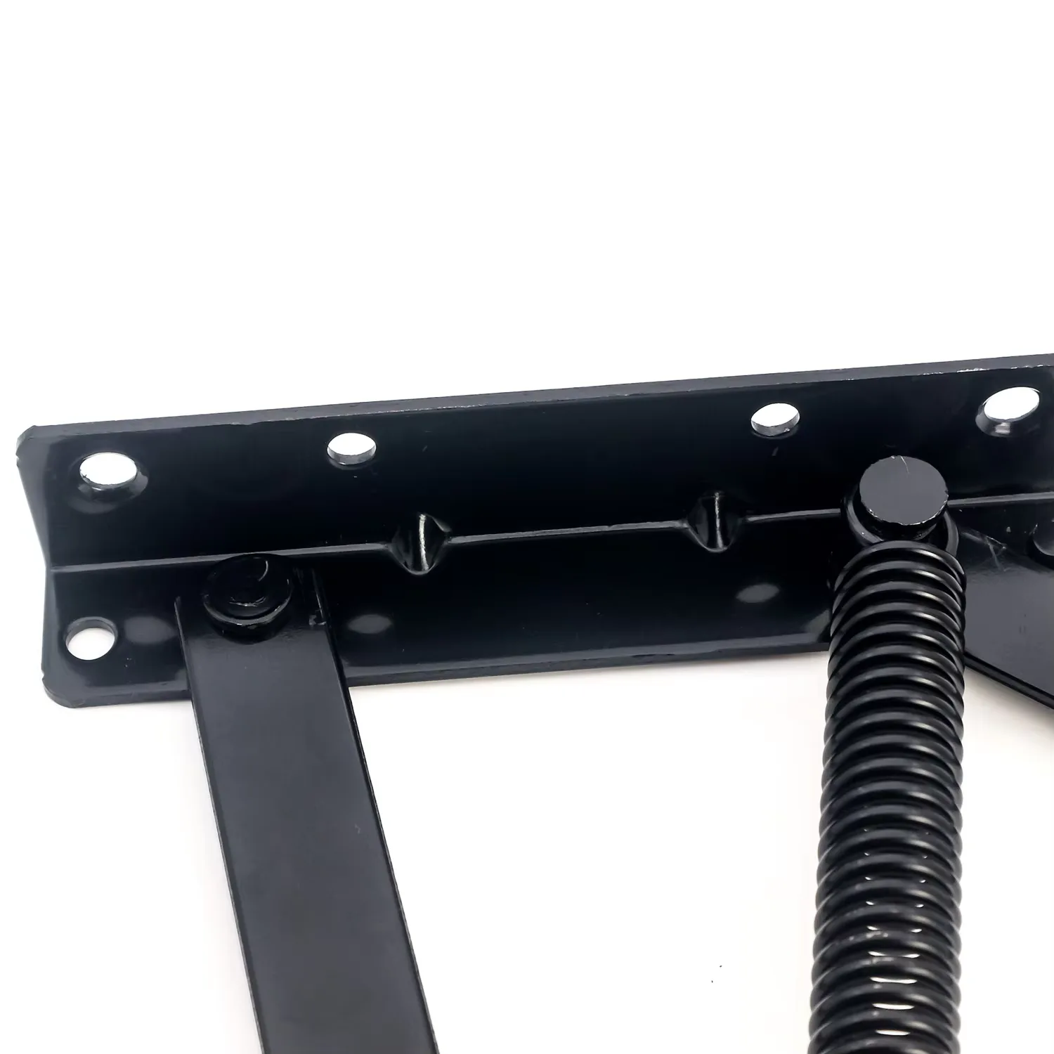 UM-H001 Functional furniture hardware black lift up spring sofa bed hinge - Image 5