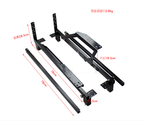 3007 - Slider & lift pull out sofa bed mechanism sliding and lifting folding sofa bed storage - Image 2