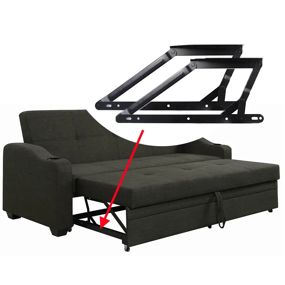 UM-H007 - Sliding wheel lift push-pull sofa bed mechanism - Image 7