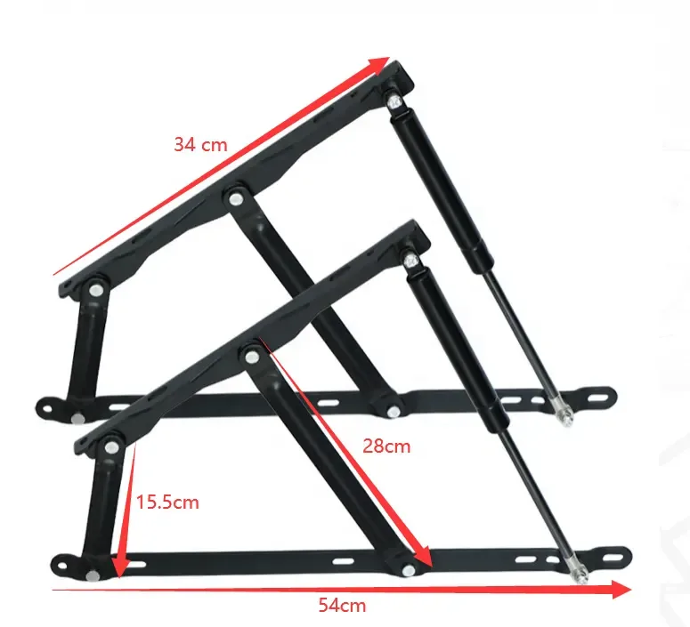 UM-H018 Gas lift bed mechanism sofa bed gas lift hinge - Image 2
