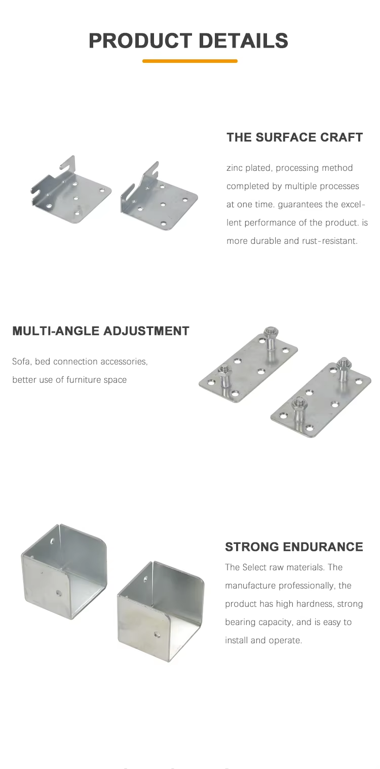 U031 - Bed Bracket (Bed Frame Connectors)