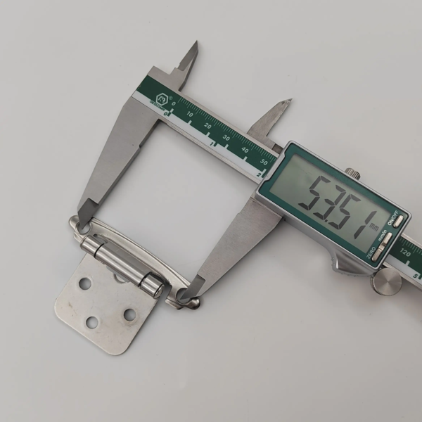 H035 - Variable Overlay Face Mount Self-Closing Cabinet Hinge - Image 5