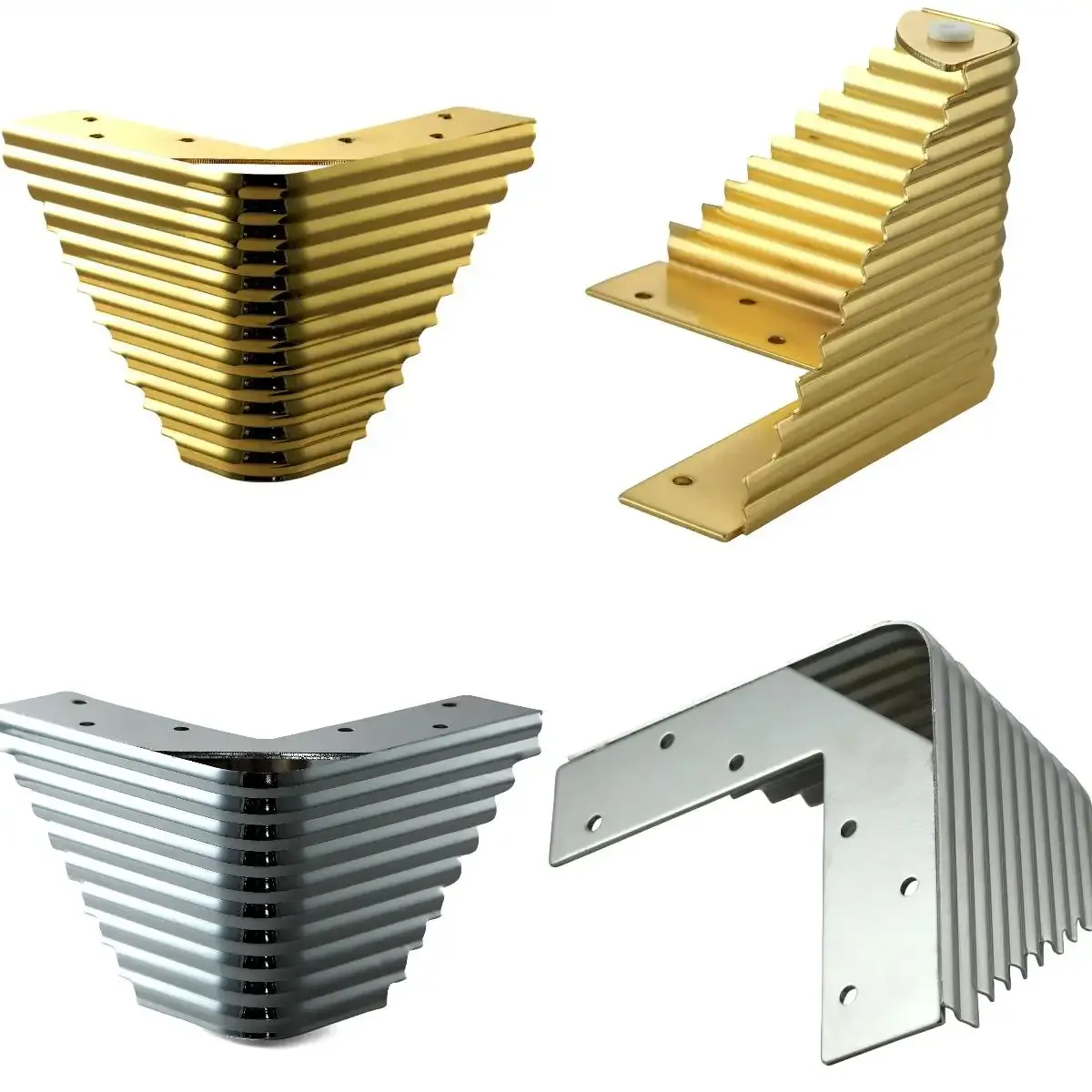 UM-FL056# New Arrival Metal Furniture Legs Modern Sofa Legs For Home Golden Table Legs - Image 3