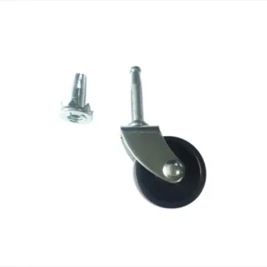 UT-060 Bed Castor 40mm Single Wheel Furniture Socket