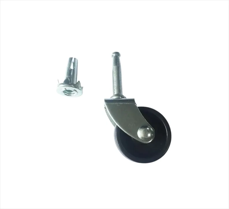 UT-060 Bed Castor 40mm Single Wheel Furniture Socket