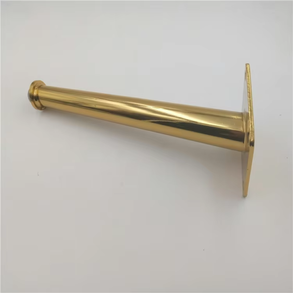 6019A – High Quality Pipe Pedestal Golden Furniture Legs - Image 6